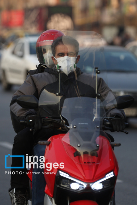 هوای نارنجی تهران