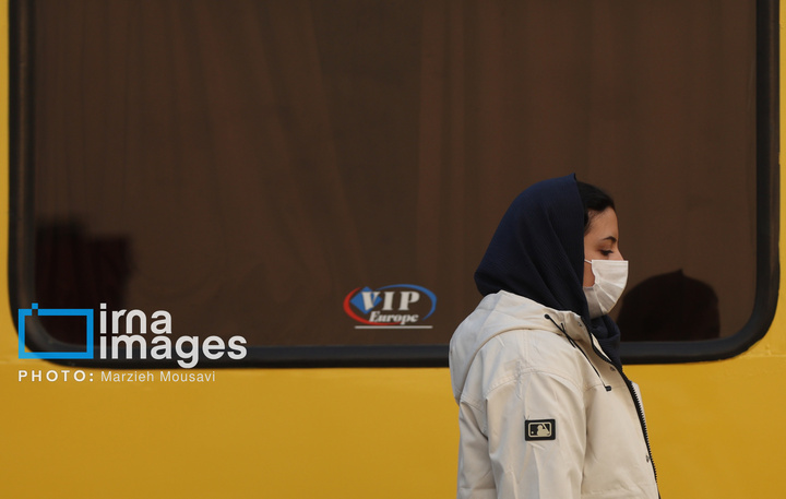 هوای نارنجی تهران