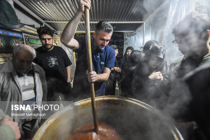 سنت خانگی نذر سمنوپزان - سمنان
