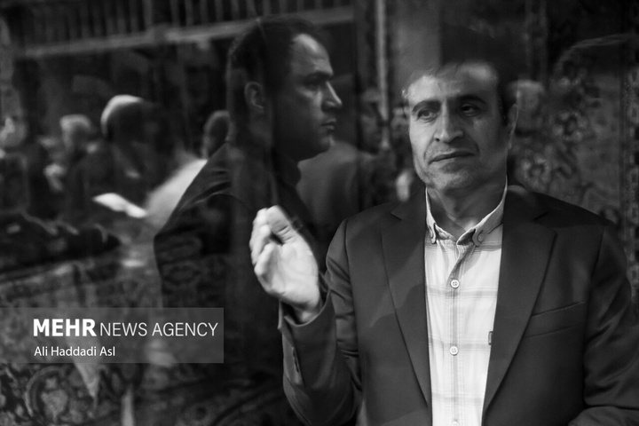 مراسم عزاداری فاطمیه در بازار تهران