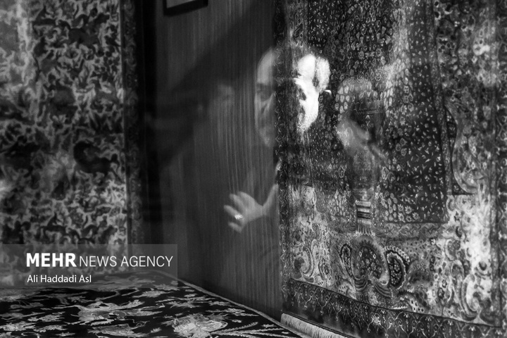 مراسم عزاداری فاطمیه در بازار تهران