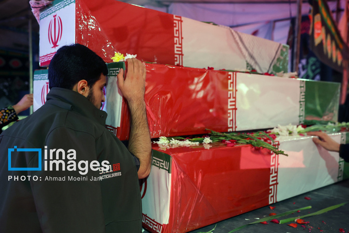 وداع با ۱۰۰ شهید گمنام
