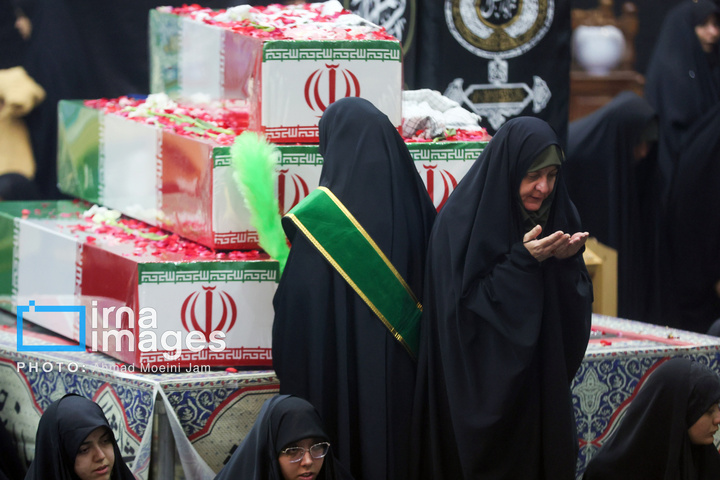 وداع با ۱۰۰ شهید گمنام