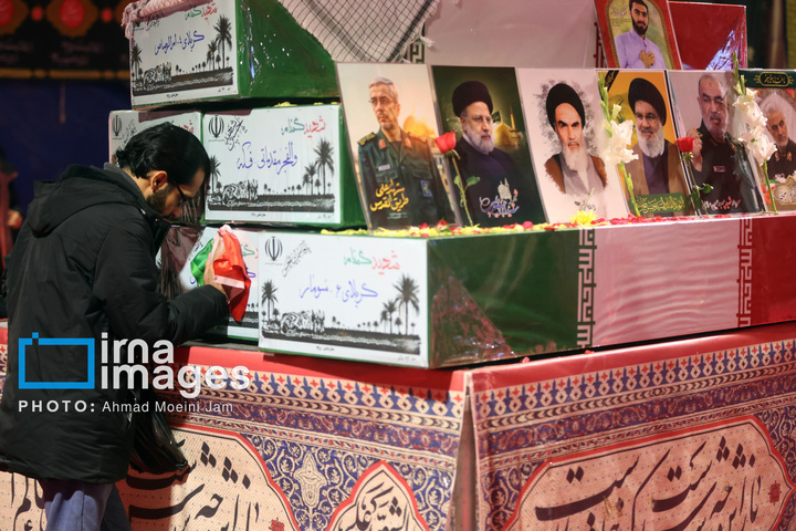 وداع با ۱۰۰ شهید گمنام