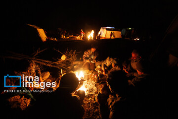 مهار آتش‌سوزی جنگل الیت