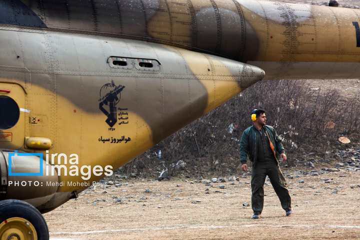 مهار آتش‌سوزی جنگل الیت