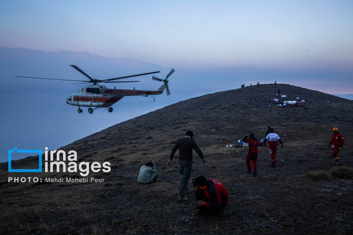 مهار آتش‌سوزی جنگل الیت