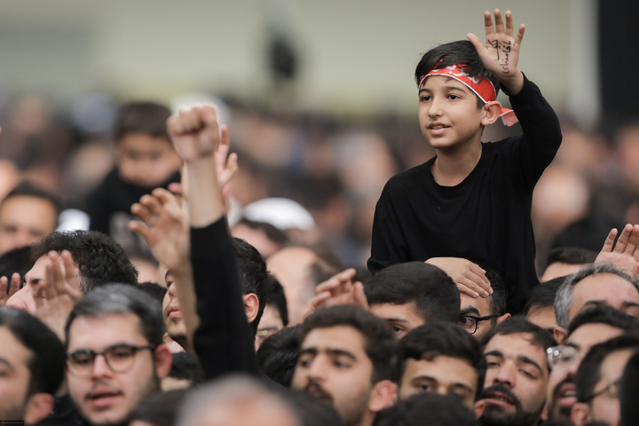 مراسم عزاداری شام شهادت حضرت فاطمةالزهرا سلام‌الله‌علیها در حسینیه امام خمینی(ره)