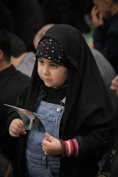 مراسم عزاداری شام شهادت حضرت فاطمةالزهرا سلام‌الله‌علیها در حسینیه امام خمینی(ره)