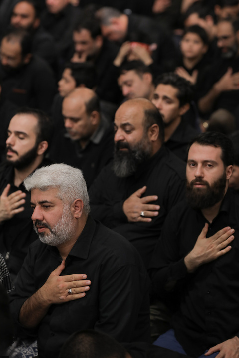 مراسم عزاداری شام شهادت حضرت فاطمةالزهرا سلام‌الله‌علیها در حسینیه امام خمینی(ره)