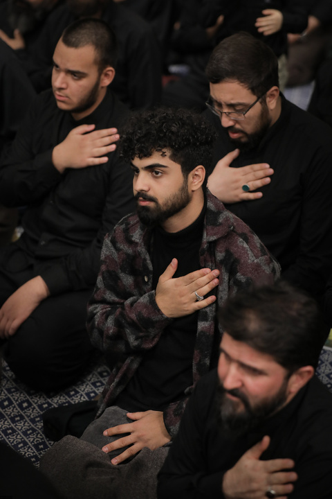 مراسم عزاداری شام شهادت حضرت فاطمةالزهرا سلام‌الله‌علیها در حسینیه امام خمینی(ره)