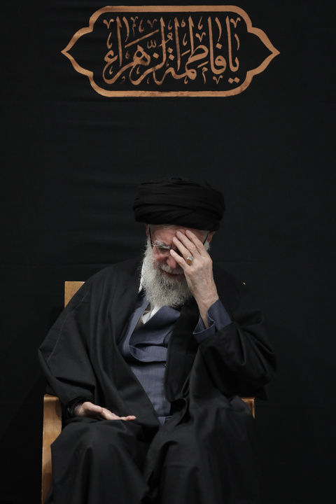 مراسم عزاداری شام شهادت حضرت فاطمةالزهرا سلام‌الله‌علیها در حسینیه امام خمینی(ره)