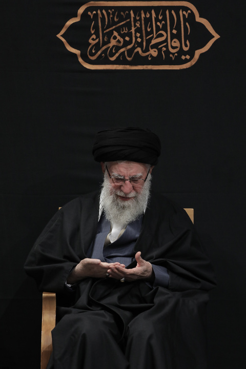 مراسم عزاداری شام شهادت حضرت فاطمةالزهرا سلام‌الله‌علیها در حسینیه امام خمینی(ره)