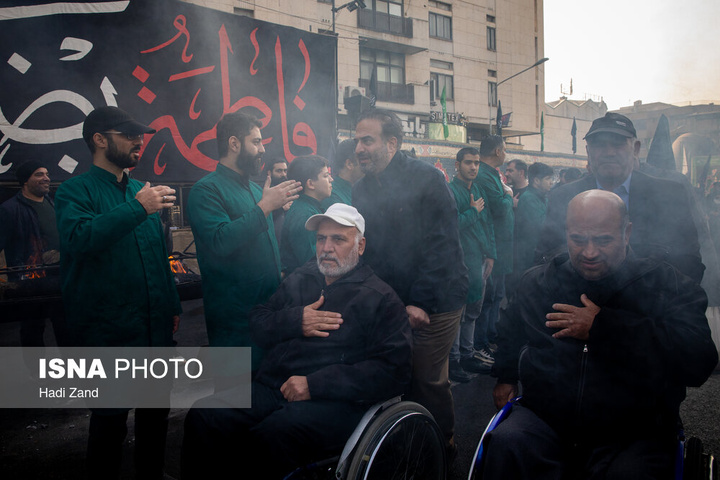 مراسم عزاداری سالروز شهادت حضرت فاطمه زهرا سلام الله علیها تهران