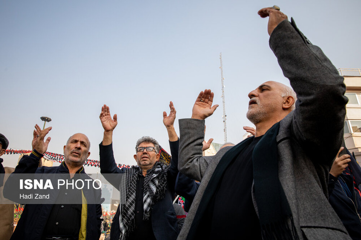 مراسم عزاداری سالروز شهادت حضرت فاطمه زهرا سلام الله علیها تهران