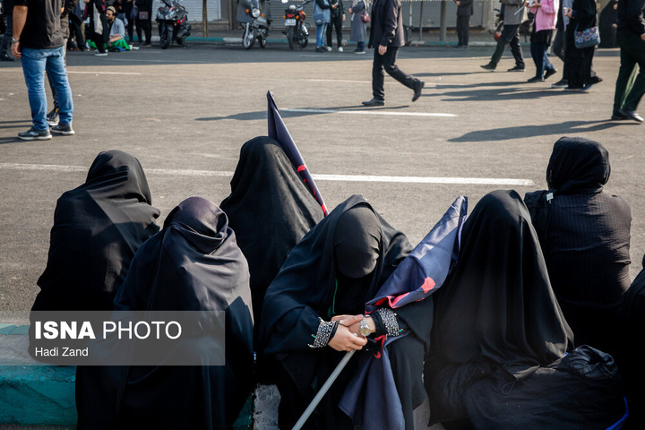 مراسم عزاداری سالروز شهادت حضرت فاطمه زهرا سلام الله علیها تهران