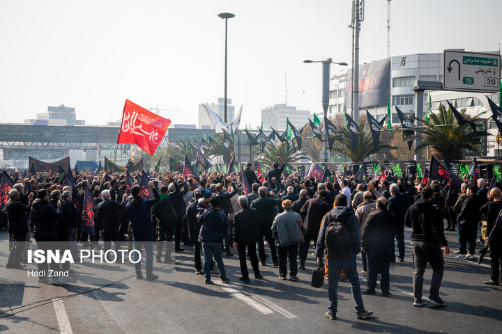 مراسم عزاداری سالروز شهادت حضرت فاطمه زهرا سلام الله علیها تهران