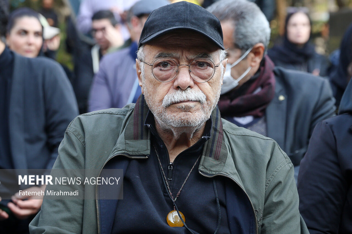 مراسم تشییع پیکر هادی مرزبان