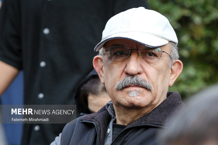 مراسم تشییع پیکر هادی مرزبان