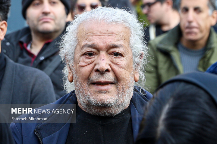 مراسم تشییع پیکر هادی مرزبان