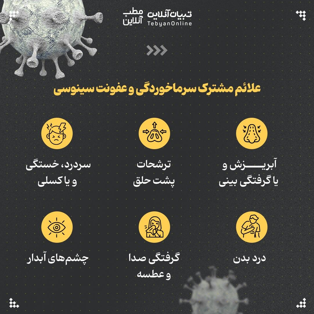 سینوزیت یا سرماخوردگی؟ علائم، علل و درمان