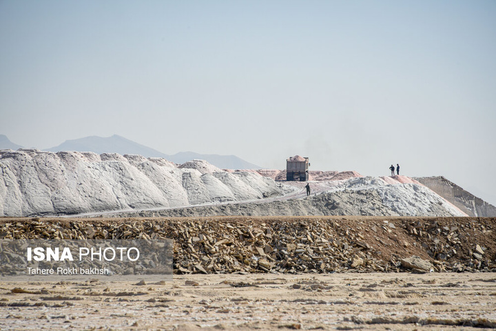 خشک شدن دریاچه مهارلو - شیراز
