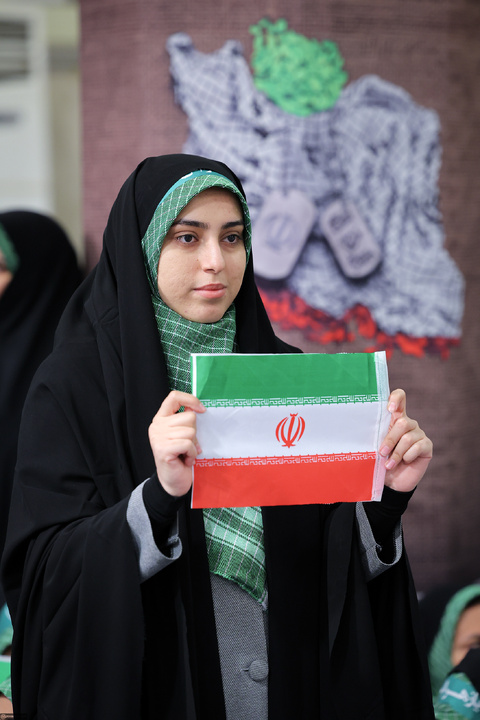 مراسم روز بسیج در حسینیه امام خمینی(ره)