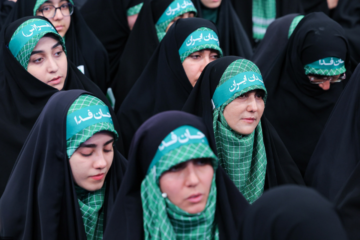 مراسم روز بسیج در حسینیه امام خمینی(ره)