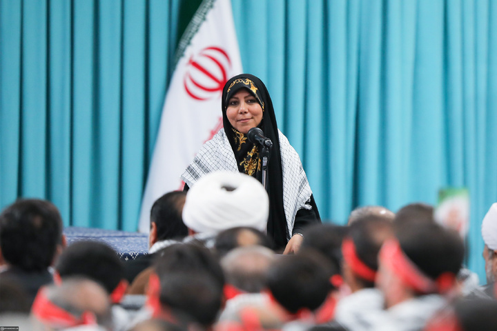 مراسم روز بسیج در حسینیه امام خمینی(ره)