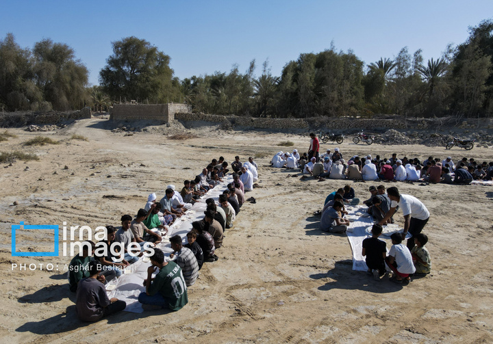 نذر خیرات در روستای گورزین