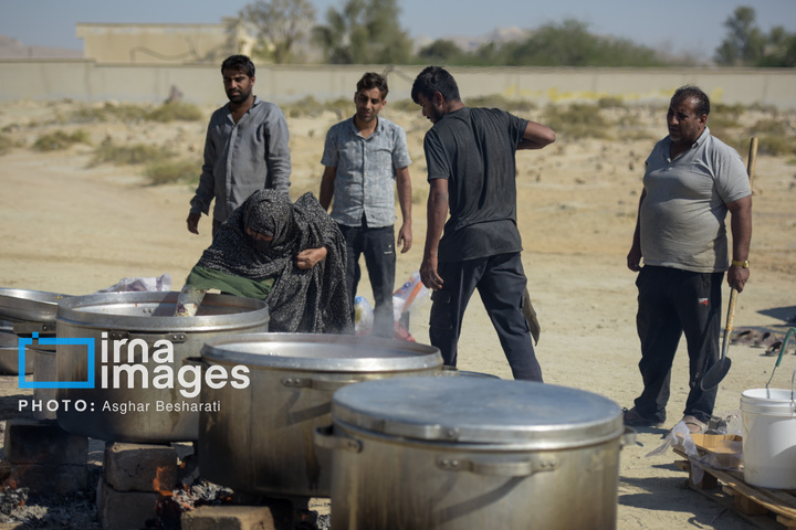 نذر خیرات در روستای گورزین