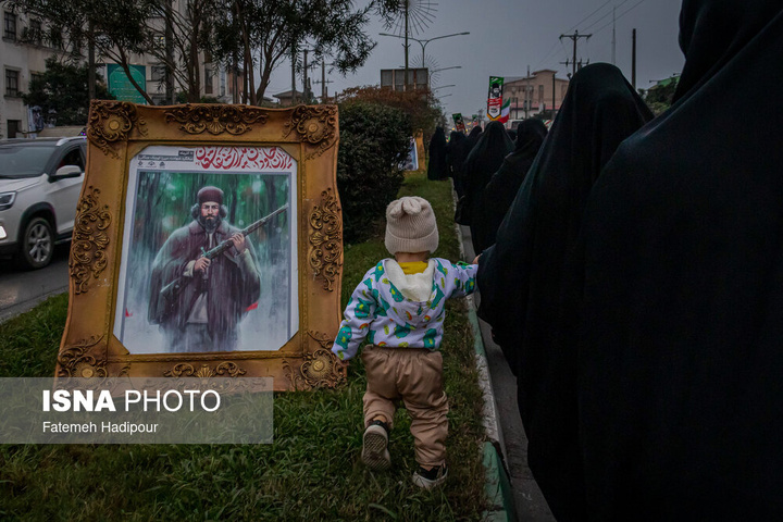 مراسم سالروز شهادت میرزا کوچک‌خان - رشت