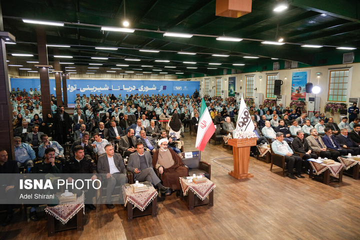 آیین افتتاح پروژه انتقال آب دریا به اصفهان