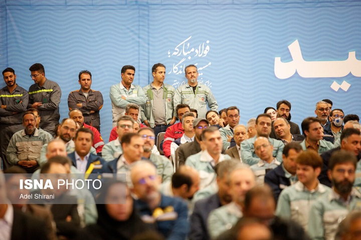 آیین افتتاح پروژه انتقال آب دریا به اصفهان