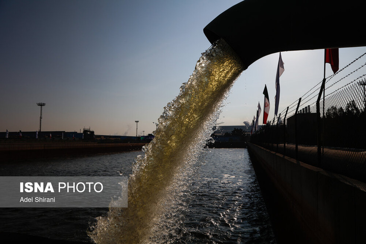 آیین افتتاح پروژه انتقال آب دریا به اصفهان