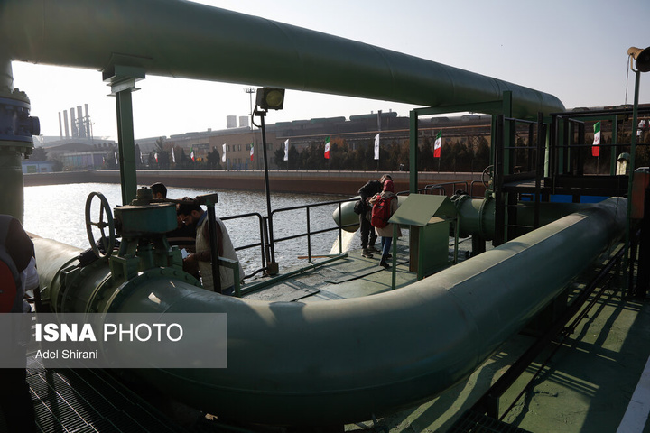 آیین افتتاح پروژه انتقال آب دریا به اصفهان