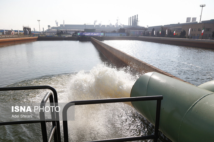 آیین افتتاح پروژه انتقال آب دریا به اصفهان