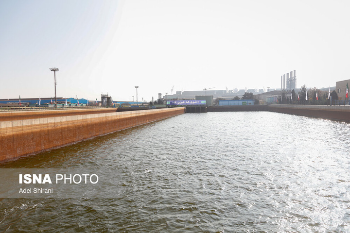 آیین افتتاح پروژه انتقال آب دریا به اصفهان