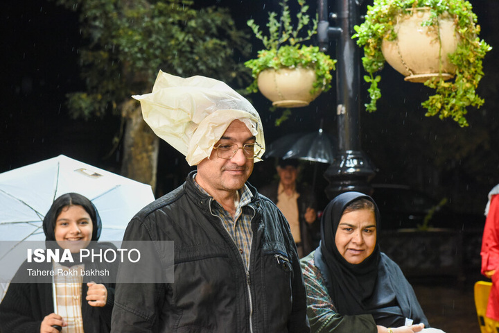 بارش باران پاییزی - شیراز