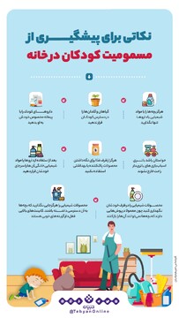 نکاتی برای پیشگیری از مسمومیت کودکان در خانه