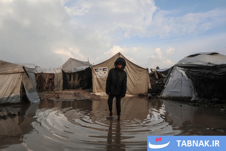 سرمای سخت در غزه