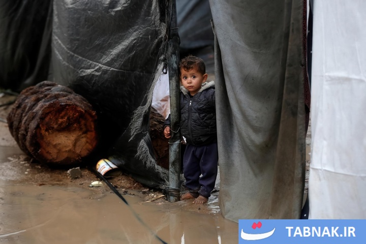 سرمای سخت در غزه