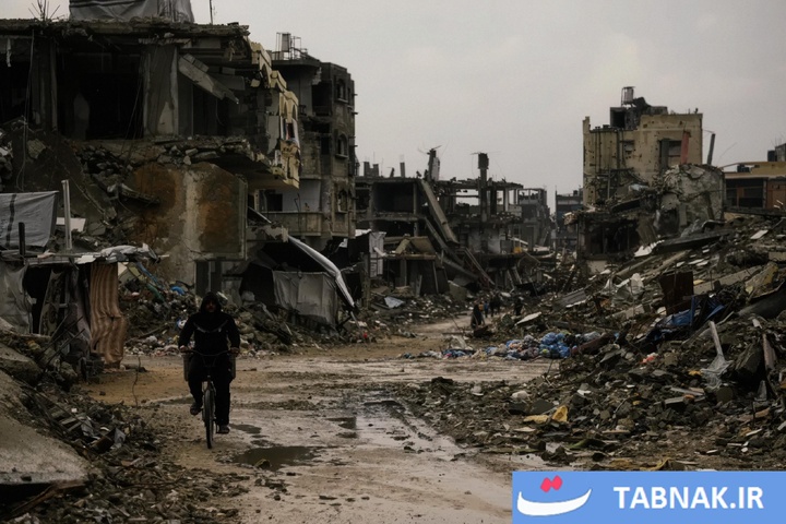 سرمای سخت در غزه