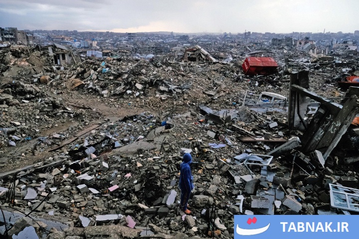 سرمای سخت در غزه