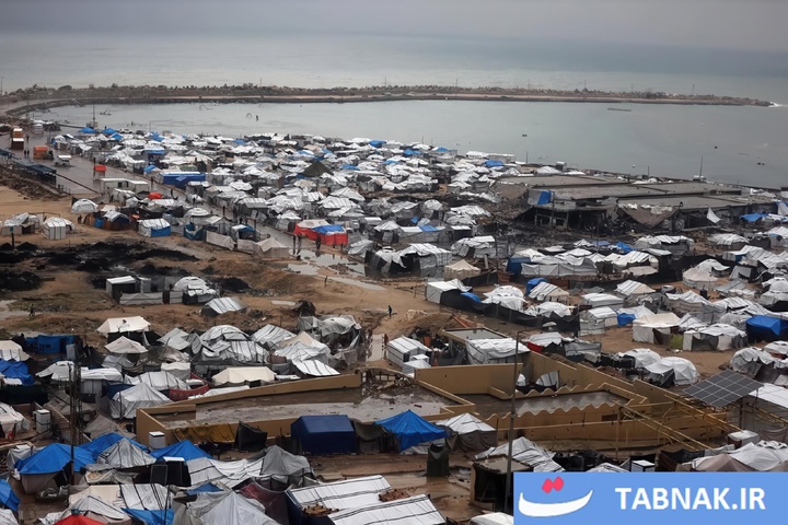 سرمای سخت در غزه