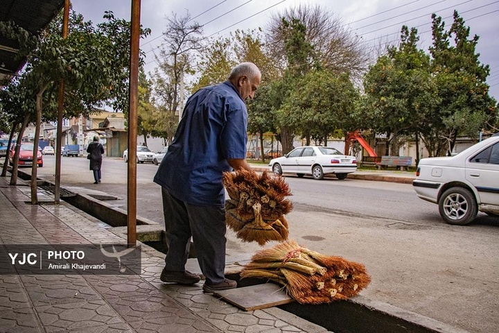 تولید جاروی سنتی در مازندران