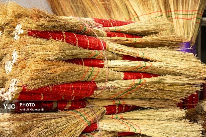 تولید جاروی سنتی در مازندران