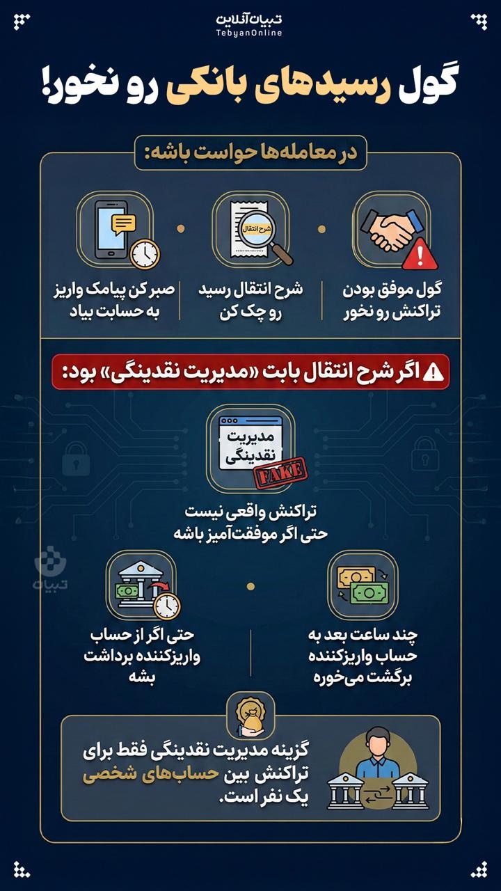 گول رسیدهای بانکی رو نخور! گول رسیدهای بانکی رو نخور!