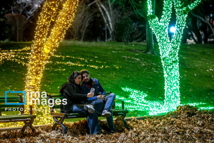 جشنواره نور در یلدای ایرانی