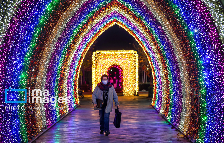 جشنواره نور در یلدای ایرانی